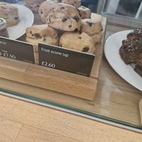 Fruit scone at National Trust Lydford Gorge Tea Rooms in Okehampton