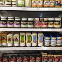 Mayonnaise options! at Goodstore - Hornsgatan in Stockholm
