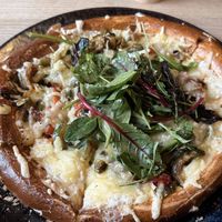 Vegan Brezel Pizza  at Zum Albrecht Dürer Haus in Nuremberg