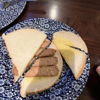 I just loaded this with BBQ sauce til it was edinleedible  at The Regal - JD Wetherspoon in Cambridge