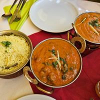Vegan dishes at Taj Mahal in Crailsheim
