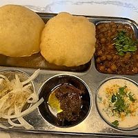 Thali and buffet  at Indian Dhaba in Chicago