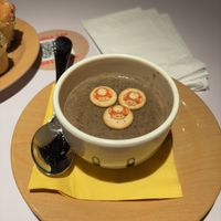 the mushroom soup itself!  at Universal Epic Universe - Toadstool Cafe in Orlando