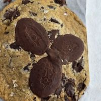 Vegan chocolate chip cookie at Universal Studios - Frosty Moon in Orlando