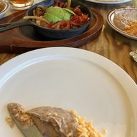 Vegan fajitas   at Arribas Mexican Grill   in Bryce Canyon City