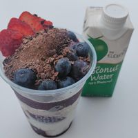 Crunch acai bowl  at Oakberry - Mogan Mall in Gran Canaria
