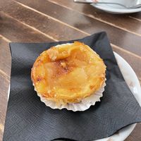 Vegan pastel de nata  at Cristal in Hamburg