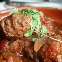 Kefta tagine, delicious plant based kefta balls at La Cuisine de Souad @ Ernest & Souad in Paris