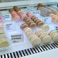 Macarons (all vegan!) at Damyel - Rue des Rosiers in Paris