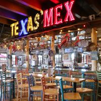 Bar & plenty of TVs for game days   at Lupe Tortilla in Irving