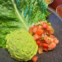 Guac & pico (cheese will be included unless asked to omit)    at Lupe Tortilla in Irving