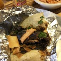 Portobello mushroom taco at Black Sheep Burrito and Brews in Huntington