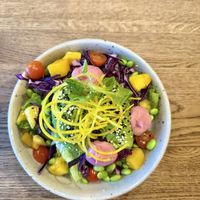 Hummus avo salad   at Moca Deli Borås in Boras