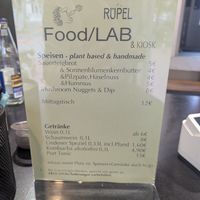  at Rüpel Food LAB Kiosk in Hannover