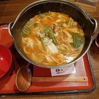 The Hato noodles bowl at Kanjyukuya - 甲州ほうとう 完熟屋 河口湖店 in Yamanashi