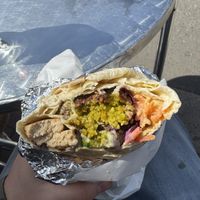   at We Love Falafel in Brighton