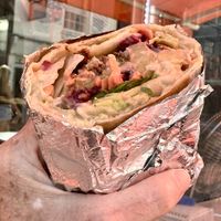 Original Falafel Wrap  at We Love Falafel in Brighton