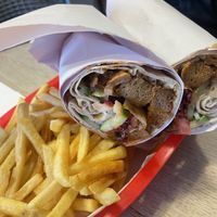 Platter  at We Love Falafel in Brighton