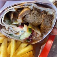 Platter  at We Love Falafel in Brighton