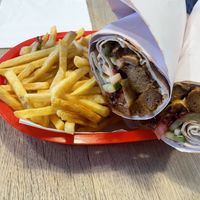 Platter  at We Love Falafel in Brighton