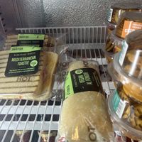 Mushroom baguette   at RSPB Arne Shop and Cafe in Wareham