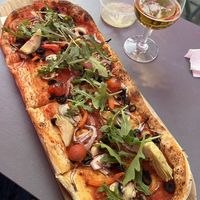 Veggies  at Spisa Pizza in Stockholm