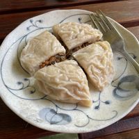 Brown rice dumplings    at Yên Homestay & Vegan Macrobiotic in Hoi An