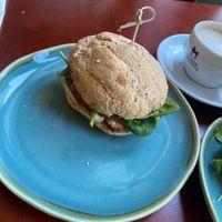 Smoked Tofu sandwich  at Koffie ende Koeck in Amsterdam