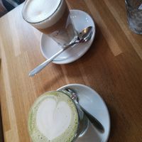 Match latte at Koffie ende Koeck in Amsterdam