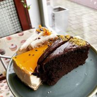 Carrot cake, cheesecake, chocolate cake   at Koffie ende Koeck in Amsterdam