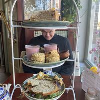 Afternoon tea selection   at Koffie ende Koeck in Amsterdam