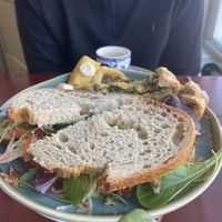 Tofu sandwhich  at Koffie ende Koeck in Amsterdam