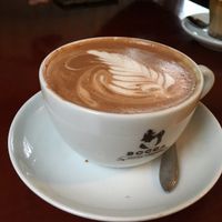 chocolate chai latte at Koffie ende Koeck in Amsterdam