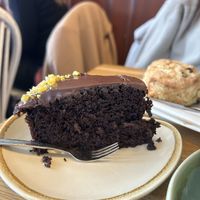 Chocolate cake  at Koffie ende Koeck in Amsterdam