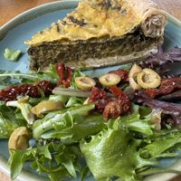 Spinach quiche   at Koffie ende Koeck in Amsterdam