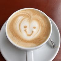 Happy coffee  at Koffie ende Koeck in Amsterdam