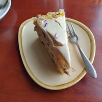 italian carrot cake at Koffie ende Koeck in Amsterdam