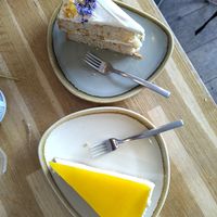 Carrot and cheese cake at Koffie ende Koeck in Amsterdam