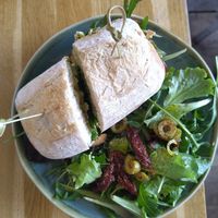 PLT sandwich at Koffie ende Koeck in Amsterdam