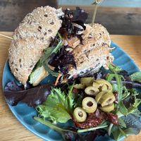 Smoked tofu sandwich  at Koffie ende Koeck in Amsterdam