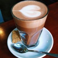 Choco Chai Latte at Koffie ende Koeck in Amsterdam