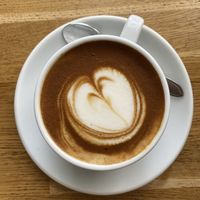 Flat white at Koffie ende Koeck in Amsterdam