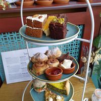 High tea (reservation needed) at Koffie ende Koeck in Amsterdam
