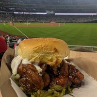 Jerk BBQ sandwich at Mush @ Nationals Park in Washington