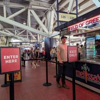 See location at section 135/136 at Mush @ Nationals Park in Washington