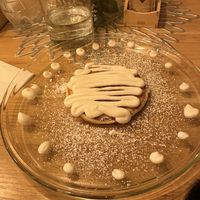 Vegan pancake with yogurt  at The Green Spot in Modena