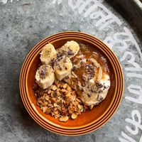 Tahini Granola Bowl  at nOm in Southend-on-sea