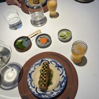 Avocado taco  at Californios in San Francisco