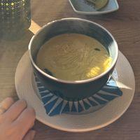 Curry noodle soup  at Alti Metzg in Murren