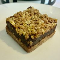 Date maamoul slice at Innocent Sweets in Dubai